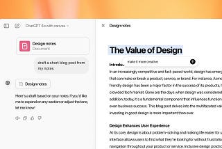 Introducing Canvas: A New Way to Collaborate with AI