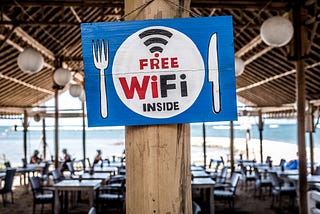 Is ‘free WiFi’ in commercial outlets a marketing gimmick?