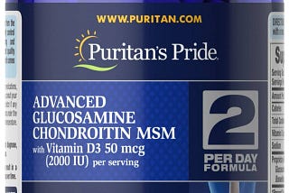 Puritan's Pride Triple Strength Glucosamine Chondroitin | Image