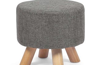 asense-round-ottoman-foot-rest-linen-fabric-padded-seat-pouf-ottoman-with-non-skid-wooden-legs-1
