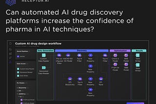 Can automated AI drug discovery platforms increase the confidence of pharma in AI techniques?