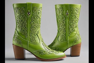 Lime-Green-Boots-Womens-1