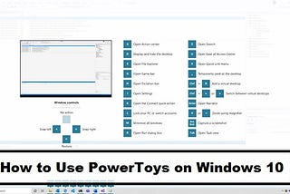 How to Use PowerToys on Windows 10