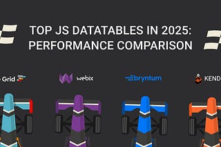 Top JavaScript DataTables in 2025: performance comparison