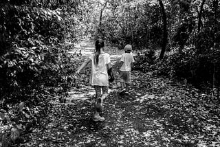 Preschooler emergency preparedness playing games and learning resilient self-reliance.