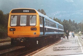 British Rail and its attempt to sell Vancouver on a Railbus