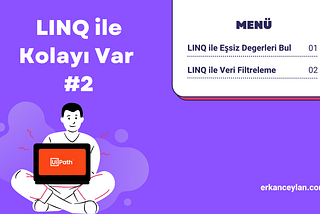 LINQ ile Kolayı Var #2