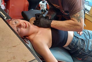 A Dad’s Tattoo Parlor Moment