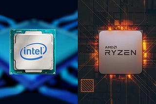AMD vs. Intel Processors: A Comparison Between Intel Core i7–8086K @ 4.00GHz and AMD Ryzen 5 3500