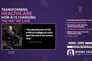 Transforming Healthcare: How Artificial Intelligence is Changing the Way We Care