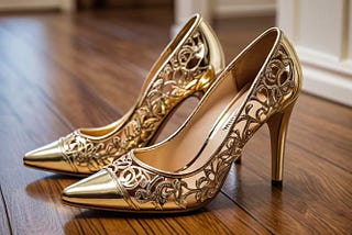 Gold-Slip-On-Heels-1