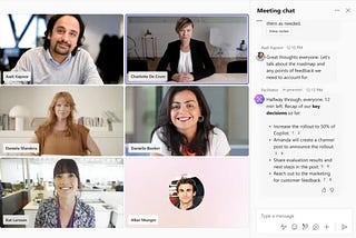 The Notes icon in meeting controls will change to AI-generated notes icon​​​​​​​, indicating that AI-generated notes are on. AI-generated notes won’t appear immediately but will start a few minutes later based on the discussion captured in the transcript.