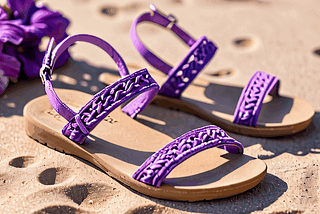 Purple-Strappy-Sandals-1