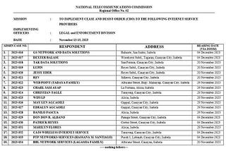 Breaking: NTC Shutters 19 errant ISPs — The Inside Scoop!