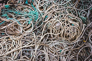 Impossibly tangled rope