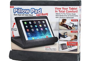 Foldable Tablet Stand for Ease and Comfort | Image