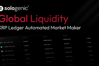 Resilient Liquidity for Capital Markets with Sologenic