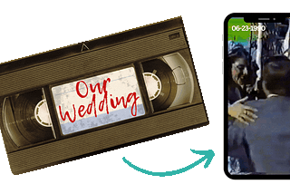 Anniversary Gift for Him: Digitize Your Wedding Video to Last Forever