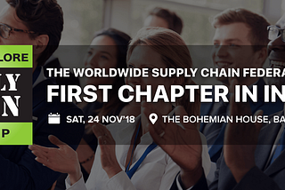 The Bangalore Supply Chain Meetup: First chapter in India