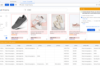 Scrape Google Shopping Price with Octoparse 8.X