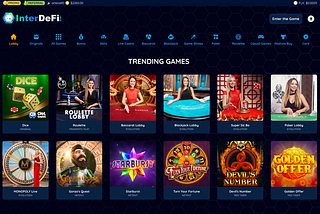 InterDefi Games — multichain games for multichain world
