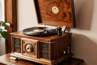 Wall Mounted Record Players-1