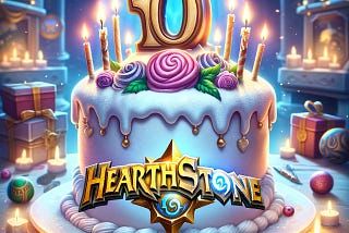 Hearthstone is now 10 years old