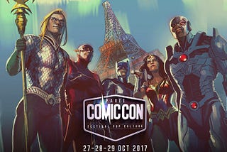 Event microsite for Comic-con Paris: UX case study