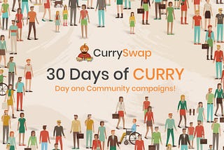 30 Days of CURRY: Day one — Community campaigns!