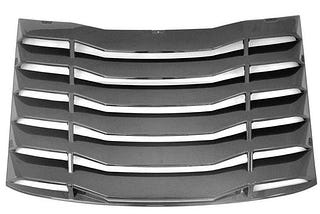 ikon-motorsports-pre-painted-window-louvers-compatible-with-2016-2023-chevy-camaro-ikon-style-glossy-1