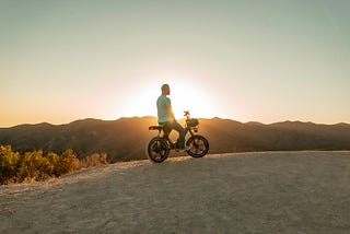 Man with a bike