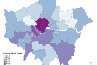 Mapping Westminster, London’s pub culture