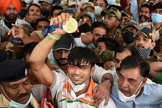 NEERAJ CHOPRA’S THROW LANDS TO REWARDS — BRANDS LINE UP TO SHOW THEIR GESTURE TO THE GOLD MEDALIST