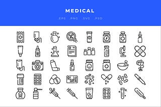 Medical Icons Cover Image 1