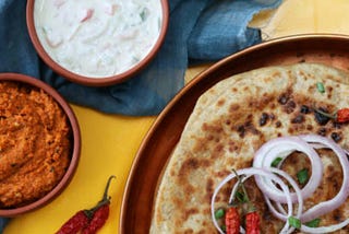 Homemade Aloo Paratha Recipe for breakfastE.g.