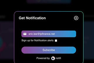 LP Finance Begins Pushing Liquidation Alerts Through Notifi