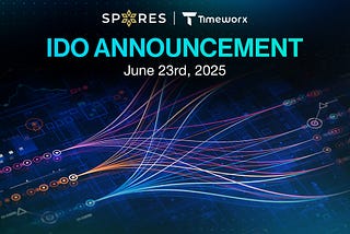 The data processing layer for next gen AI: Timeworx on Spores Launchpad!