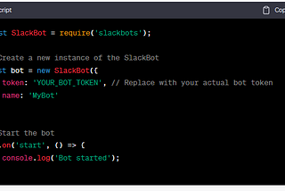 Building a Slackbot with Node.js and Slackbots.js
