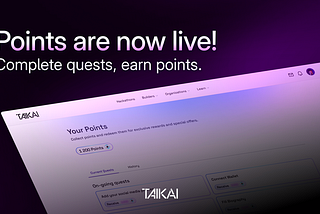 Introducing Points: complete quests, earn points, and get rewards!