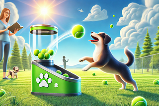 Dog Health eBook + Tennis Ball Machine Automatic Throw Pet: A Perfect Combo for Happy, Healthy Dogs