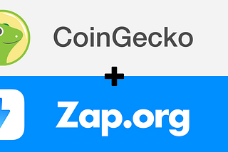 Coingecko and Zap Protocol Join Forces: Oracles, Bonding Curves and Dev Relations