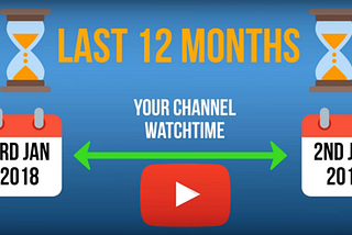 The best 4000 hour watch service to get you started making money on youtube