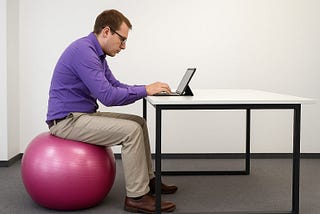 The Surprising Downsides of Swapping Your Office Chair for a Yoga Ball