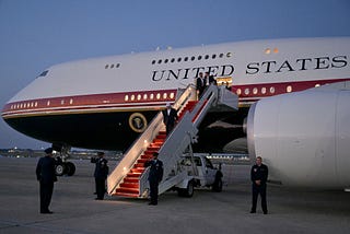 The new presidential jet is a hand‑me‑down from a monarchy
