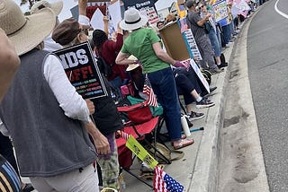 It Was a Good Day for a Surf and a Protest: THIS Is What Democracy Looks Like!