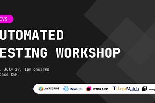 The Automated Testing Workshop