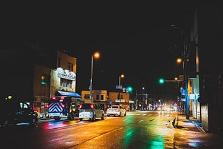 Dark roads