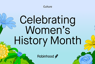 Celebrating Women’s History Month