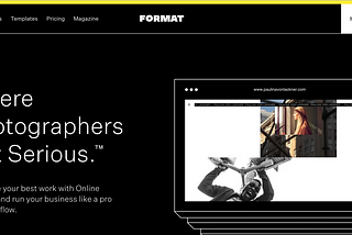 Format : Showcase your best work with Online Portfolio