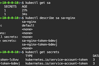 Kubernetes Authentication: ServiceAccount and Namespace